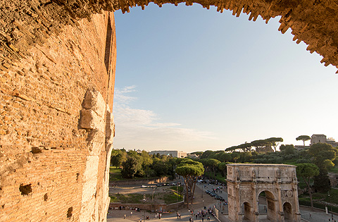 arch of constantine belvedere