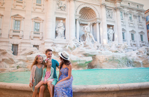 trevi fountain